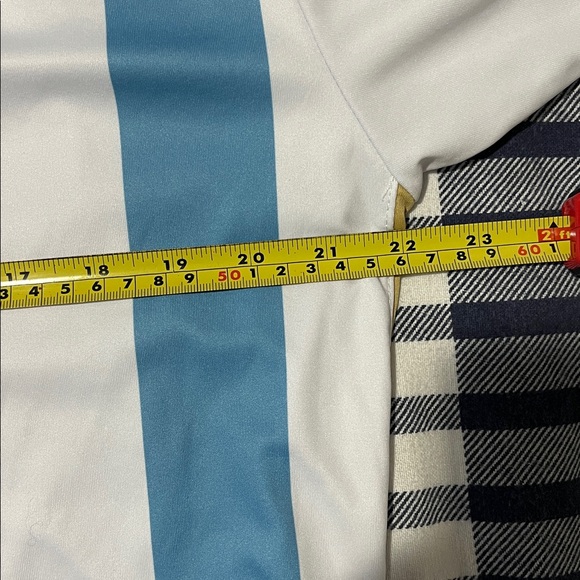 Lionel Messi Argentina Blue and White Striped Soccer Jersey men's XL - Picture 7 of 9